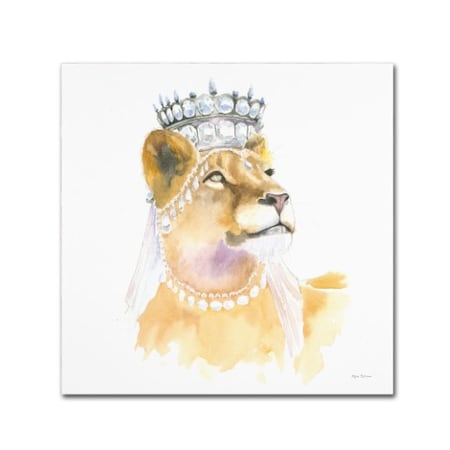 Myles Sullivan 'Jungle Royalty II Crop' Canvas Art,18x18